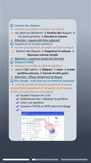 Disque dur 1To reconnu en 32Go ? Récupère tout l’espace facilement