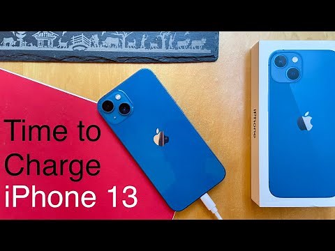 Time to Charge: iPhone 13