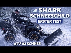 ATV TGB Blade 1000 im Schnee ❄️ | Erster Test: Shark Schneeschild