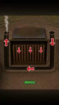 How they turn ordinary wood into charcoal without modern machinery #Charcoal #Process #Engineering