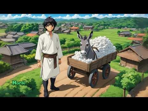 The Lazy Donkey| Short Story For Kids|Bedtime Story For Kids