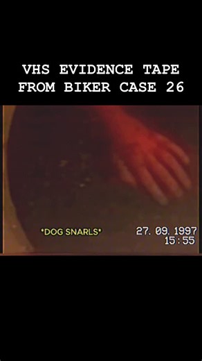 Scariest Moment of My Life on Instagram: "27.09.97 — trespasser evades Hajjar and Bill’s advances, hides behind the rear of a garage on rural compound somewhere in Sydney. The VHS Evidence Tapes From Biker Case refers to a fragmented collection of analog recordings recovered from various personal archives, seized storage units, and undocumented private collections between 1995 and an indeterminate period. The footage is notable for its presence of individuals believed to be connected to several 