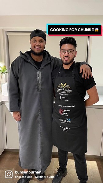 Cooking for Chunkz | Private Chef Collaboration