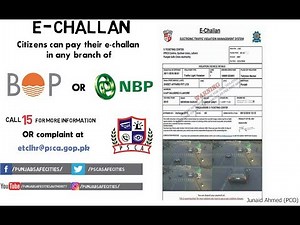 Instructions about E-Challan Payment