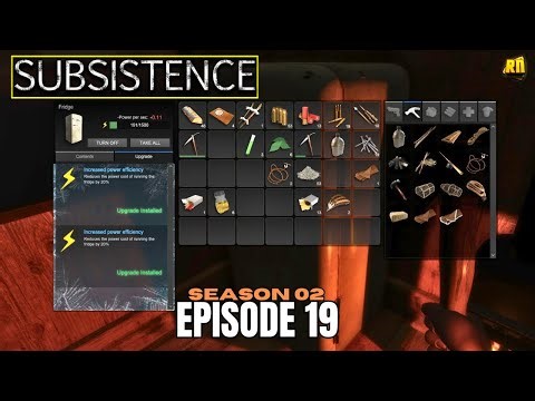 Increased Power Efficiency! Subsistence Gameplay [S02E19]