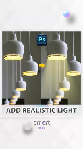 10K views · 285 reactions | Create light in Photoshop | Smart Graphics | Facebook