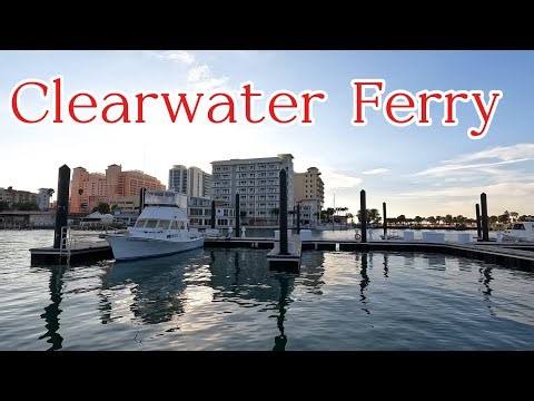 Clearwater Ferry Ride | Clearwater Beach to Downtown Clearwater.