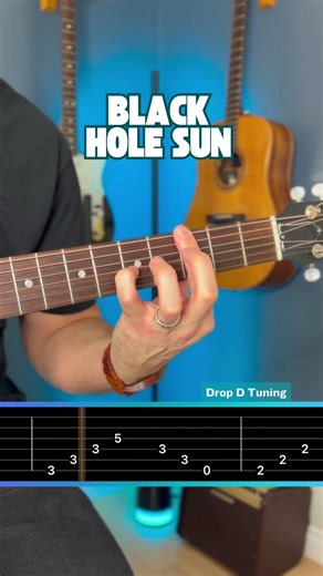 black hole sun (soundgarden | chris cornell) guitar tutorial