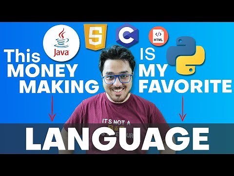 The Money Making Programming Language (Atleast for me)!