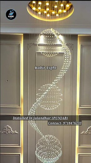 Crystal Chandelier | Modern Crystal Chandeliers | Jhumar making | Home Decor | KABIR LIGHT