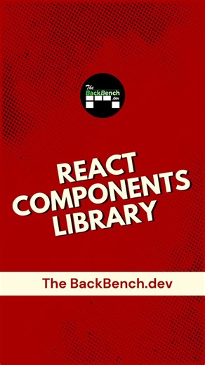 The BackBench on Instagram: "🚀 Stop building React UI from scratch. Copy → Paste → Ship with 21st.dev Community Components. Faster dev. Cleaner UI. Zero headache. Follow for more dev hacks 👨‍💻⚡ #reactjs #frontenddeveloper #webdevelopment #tailwindcss #devtips"