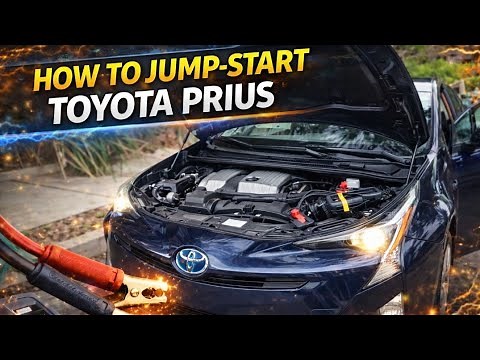How to jump start your Toyota Prius