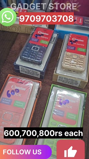 Keypad mobiles at budget friendly available at Gadget store #virals #trend #gadget #famous #mobilephone | Ravi Kiran Gadget