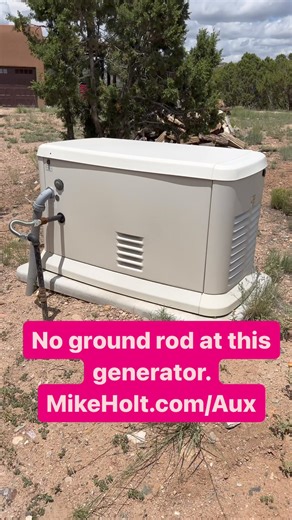 249K views · 1.9K reactions | No ground rod at this generator! | Mike Holt Enterprises | Facebook