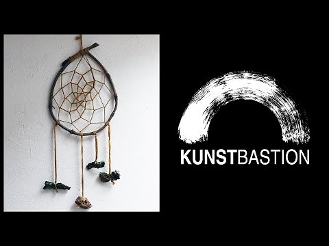 DIY - Traumfänger aus Naturmaterialien anfertigen