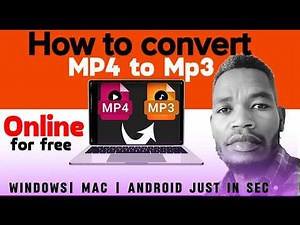 How to Convert MP4 to MP3 Online for Free |fast and easy method (no software needed)