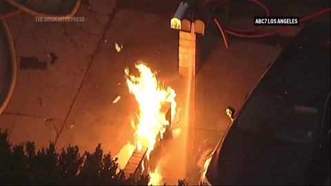 House explosion in Southern California injures 8 and damages nearby homes