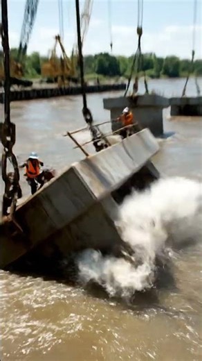Bridge Pier Collapse Simulation | High-Tension Construction Drama