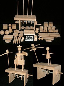 DIY wooden automata kit
