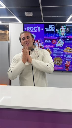 ROCS on Instagram: "We didnt need Take 2 🎬 - Someone stopped him in his tracks 👀😂 Our kinder king mr whippy sundaes are definitely the best sellers for a reason as you can see for yourself ! #dessert #viral #fyp #explorepage #foodie"