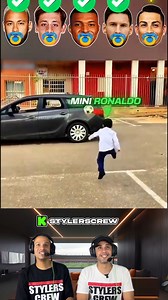 mini ronaldo🆚mini Neymar🆚mini Messi🆚mini Mbappe🆚mini guler | Stylers Crew