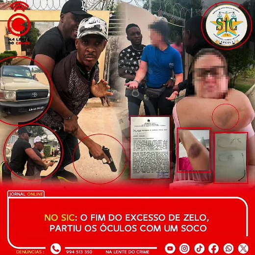 Caso de agressão policial em Angola: Denúncia urgente