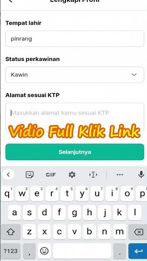 Cara aktifasi/verifikasi Bioda di akun siapkerja
