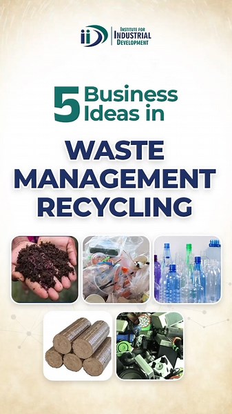 5 Business Ideas in Waste Management Recycling Business | #ytshortsindia #youtubeshorts