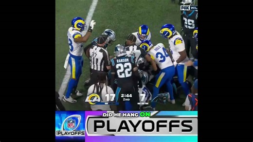 Rams recover fumble after fair catch mishap!