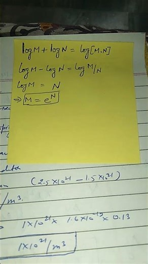 #csirnet #maths #physics #logarithmic formula