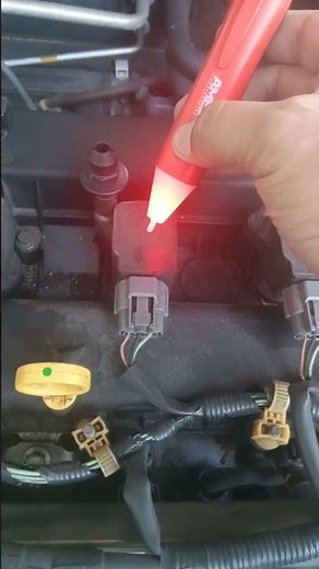 Checking Ignition Coil with Wireless Voltage Tester