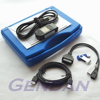 Ross-Tech VCDS HEX-V2 USB interface with 2x2 adaptor, 3m USB extension, USB memory stick and case