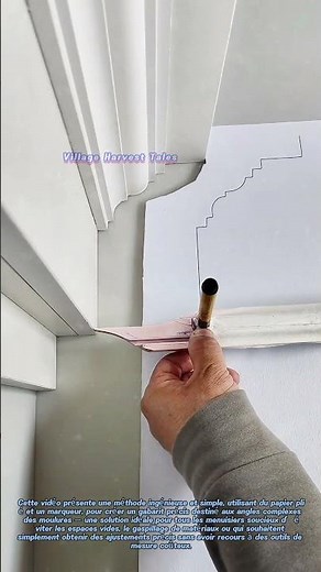 Une technique astucieuse de gabarit pour un traçage parfait des angles