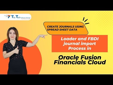 Create Journals Using Spread Sheet Data Loader and FBDI journal import Process in Oracle Fusion