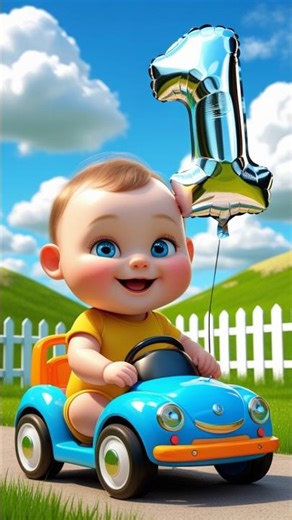 Fun Counting for Kids |Cute baby | Learn Numbers #Shorts