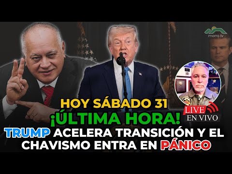 🔴 ÚLTIMA HORA: TRUMP ACELERA TRANSICIÓN Y EL CHAVISMO ENTRA EN PÁNICO