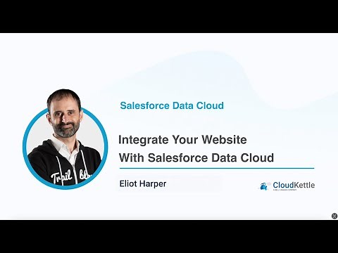 Integrate your website with Salesforce Data Cloud