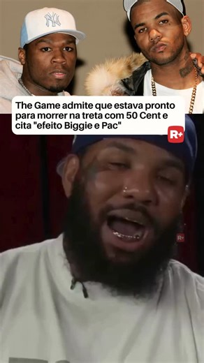 Rap Mais on Instagram: "The Game revela que estava disposto a morrer durante o auge da treta violenta contra 50 Cent ‼️ 🔫 Em entrevista reveladora para a VIBE Magazine, The Game abriu o jogo sobre a mentalidade perigosa que carregava durante o auge de sua rivalidade com 50 Cent nos anos 2000. O rapper de Compton admitiu que o conflito escalou a um ponto onde ele tinha certeza de que o desfecho seria fatal para um dos dois. O artista comparou a tensão da época com a guerra entre Tupac e B