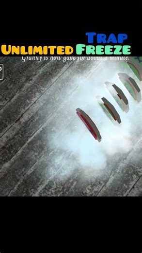 granny unlimited freeze trap 🥶 #shorts #shortsviral #shortsfeed #shortvideo #granny