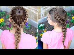 Dutch Starburst Braid | Cute Girls Hairstyles