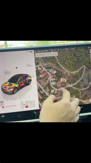 Como usar el navegador de Tesla cuando NO te sabes la direccion. #tesla #teslaespaña teslatips