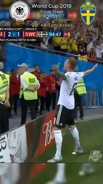 Germany vs Sweden World Cup 2018