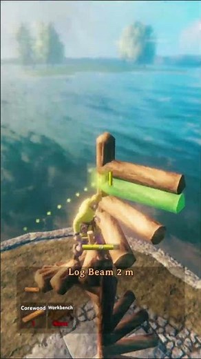 The EASIEST Staircase Build in Valheim! ⚒️