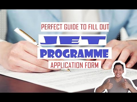 Complete Guide in Filling Out the JET Programme Application Form