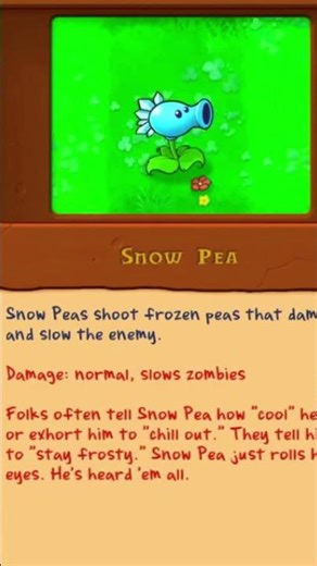 All Pea Shooter and Descriptions #pvz