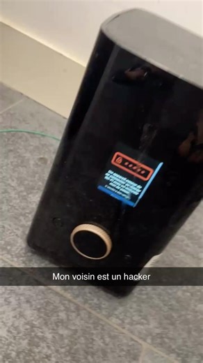 My neighbor is a hacker