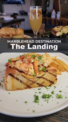 Lobster Rolls delivered by the owner Must get Chef specials And waterfront views, The Landing In Marblehead is a destination Being on the water means fresh seafood is front and center, with a super popular lobster roll, Excellent fish and chips made with Allagash White Beer Batter And my personal favorite mussels in curried broth. With views, a restored bar, and menu like this, The landing has been a fan favorite for over 50 years. Owner Robert Simonelli and Chef Noe Ortega make a great team.