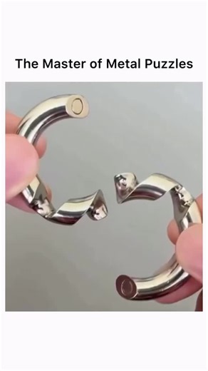 worldreel on Instagram: "This addictive video features a skilled solver dismantling intricate metal brain teasers known as “chiebano wa” in Japanese. With exceptional spatial reasoning and dexterity, the solver takes apart complex, interlocking shapes in under a minute each, providing viewers with an intense sense of frustration-relief. Shared by a Japanese aggregator account, the footage exploded to 7.5 million views within hours of being posted. While the solver’s genius is celebrated, many co