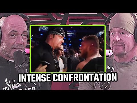 JRE: Undertaker Reveals Why He Confronted Brock Lesnar at UFC 121
