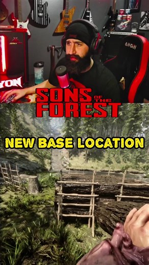 Sons Of The Forest gameplay. Building my second base on the island. Feel free to follow for more of this survival simulator game. #sonsoftheforest #sotf #survivalgames #simulator #gameplay